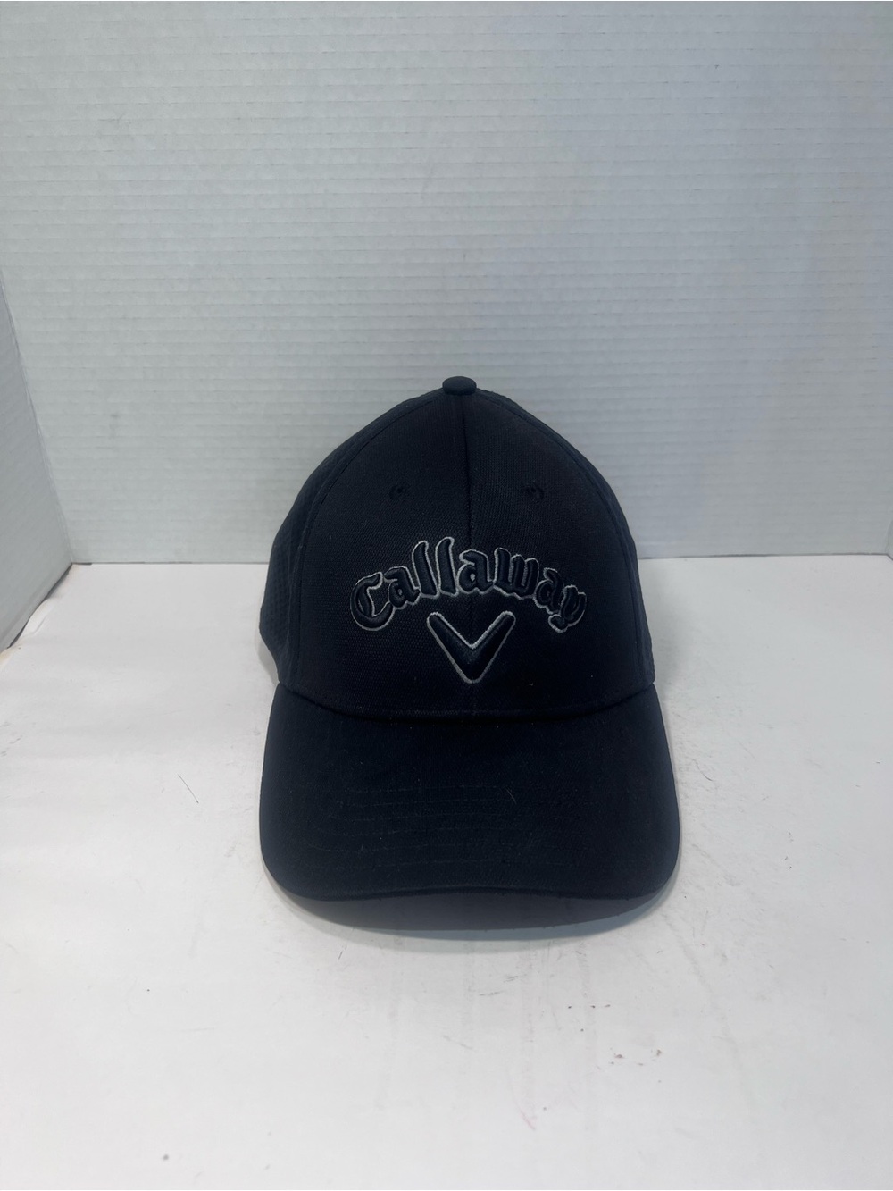 Callaway Kids Black Embroidered Logo Cap